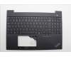 Lenovo 5M11N99194 C-Cover with keyboard, Swedish/Finnish, Black, Backlight, UK