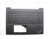 Lenovo 5M11N99287 C-Cover with keyboard, Ukraine, Black, Backlight, US