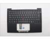 Lenovo 5M11N99431 C-Cover with keyboard, Icelandic, Black, Backlight, UK