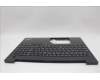 Lenovo 5M11N99756 C-Cover with keyboard, French, Black, US