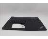 Lenovo 5M11N99762 C-Cover with keyboard, Greek, Black, US