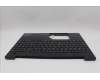 Lenovo 5M11N99762 C-Cover with keyboard, Greek, Black, US