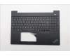 Lenovo 5M11N99765 C-Cover with keyboard, Hungarian, Black, UK