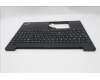 Lenovo 5M11N99796 C-Cover with keyboard, Switzerland, Black, UK
