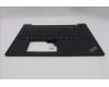 Lenovo 5M11N99803 C-Cover with keyboard, US English Euro, Black, US