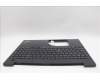 Lenovo 5M11N99804 C-Cover with keyboard, US English Euro, Black, US