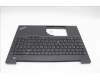 Lenovo 5M11N99864 C-Cover with keyboard, Greek, Black, Backlight, US