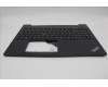 Lenovo 5M11N99867 C-Cover with keyboard, Hungarian, Black, Backlight, UK