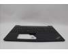 Lenovo 5M11N99873 C-Cover with keyboard, Italian, Black, Backlight, UK