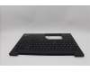 Lenovo 5M11N99876 C-Cover with keyboard, Norwegian, Black, Backlight, UK