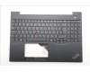 Lenovo 5M11N99887 MECH_ASM FRU KBD CCV SLV BL (CHY) UK BK
