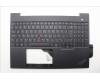 Lenovo 5M11N99909 C-Cover with keyboard, Icelandic, Black, Backlight, UK