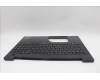 Lenovo 5M11N99939 C-Cover with keyboard, Ukraine, Black, Backlight, US