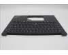 Lenovo 5M11N99967 C-Cover with keyboard, French, Black, US
