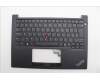 Lenovo 5M11P00027 C-Cover with keyboard, UK English, Black, UK