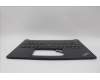Lenovo 5M11P32420 C-Cover with keyboard, Czech Slovakian, Black, Backlight, UK