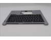 Lenovo 5M11P32617 C-Cover with keyboard, French, Arctic Grey, Backlight, US