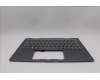 Lenovo 5M11P34959 C-Cover with keyboard, Arabic, Luna Grey, Fingerprint, WLAN, US