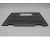 Lenovo 5M11P34966 C-Cover with keyboard, USA English, Luna Grey, Fingerprint, WLAN, US