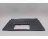Lenovo 5M11P34973 C-Cover with keyboard, Hebrew, Luna Grey, Fingerprint, WLAN, US