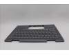Lenovo 5M11P34973 C-Cover with keyboard, Hebrew, Luna Grey, Fingerprint, WLAN, US