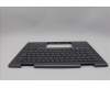 Lenovo 5M11P34999 C-Cover with keyboard, Bulgarian, Luna Grey, Fingerprint, WLAN, UK