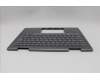 Lenovo 5M11P35008 C-Cover with keyboard, German, Luna Grey, Fingerprint, WLAN, UK