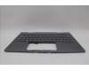 Lenovo 5M11P35023 C-Cover with keyboard, Spanish, Luna Grey, Fingerprint, WLAN, UK