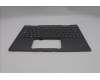 Lenovo 5M11P35060 C-Cover with keyboard, Spanish, Luna Grey, Fingerprint, WWAN, UK