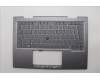 Lenovo 5M11P35073 C-Cover with keyboard, Bulgarian, Luna Grey, Fingerprint, WWAN, UK