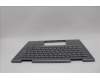 Lenovo 5M11P35080 C-Cover with keyboard, French, Luna Grey, Fingerprint, WWAN, US