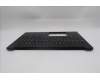 Lenovo 5M11P68291 C-Cover with keyboard, Brazil Portuguese, Black, Backlight, UK