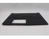 Lenovo 5M11P68302 C-Cover with keyboard, Danish, Black, Backlight, UK