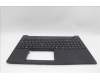 Lenovo 5M11P68327 C-Cover with keyboard, Hebrew, Black, Backlight, US