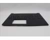 Lenovo 5M11P68345 C-Cover with keyboard, Spanish LA, Black, Backlight, UK