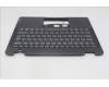 Lenovo 5M11P77375 C-Cover with keyboard, UK English, Black, Backlight, WLAN, UK