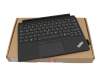 5M11P78571 original Lenovo keyboard incl. topcase DE (german) black/black with backlight and mouse-stick