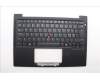 Lenovo 5M11Q25602 C-Cover with keyboard, Nordic, Black, WLAN, UK