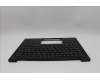 Lenovo 5M11Q25608 C-Cover with keyboard, Switzerland, Black, WLAN, UK