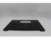 Lenovo 5M11Q25636 C-Cover with keyboard, Norwegian, Black, WLAN, UK