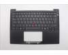 Lenovo 5M11Q25751 C-Cover with keyboard, UK English, Black, WWAN, UK