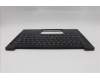 Lenovo 5M11Q25766 C-Cover with keyboard, German, Black, WWAN, UK
