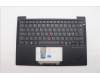 Lenovo 5M11Q53874 C-Cover with keyboard, Nordic, Black, Backlight, UK