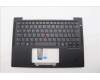 Lenovo 5M11Q53965 C-Cover with keyboard, UK English, Black, Backlight, UK