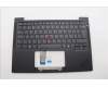 Lenovo 5M11Q54189 C-Cover with keyboard, Portuguese, Black, Backlight, WWAN, UK
