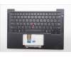 Lenovo 5M11Q54476 C-Cover with keyboard, Arabic, Black, Backlight, US