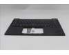 Lenovo 5M11Q54667 C-Cover with keyboard, Portuguese, Black, Backlight, UK
