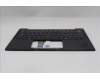 Lenovo 5M11Q54751 C-Cover with keyboard, UK English, Black, Backlight, UK
