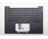 Lenovo 5M11Q54843 C-Cover with keyboard, English, Black, Backlight, US