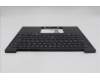 Lenovo 5M11Q54918 C-Cover with keyboard, Icelandic, Black, Backlight, UK